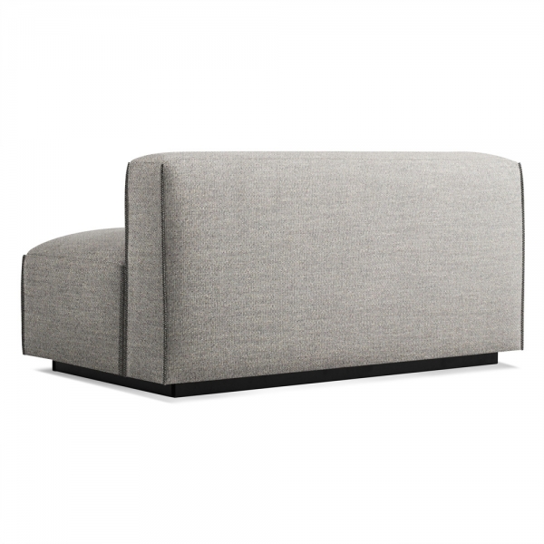 Cleon Armless Sofa Tait Charcoal