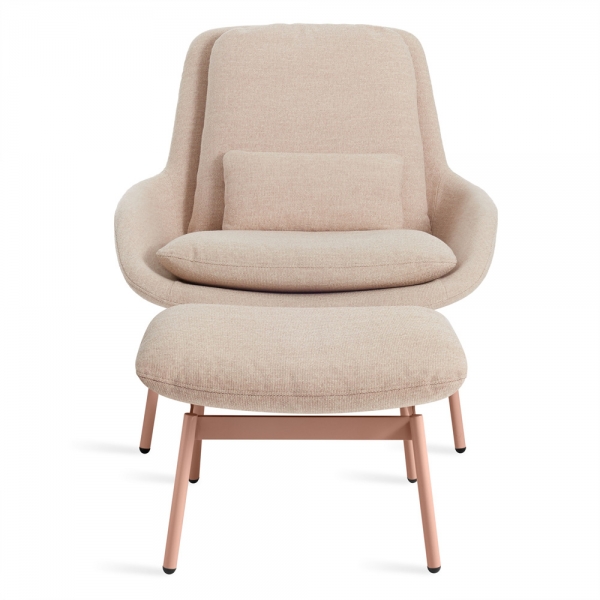 Blush discount lounge chair